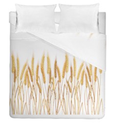 Wheat Plants Duvet Cover Double Side (queen Size)