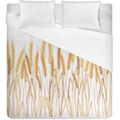 Wheat Plants Duvet Cover Double Side (king Size)