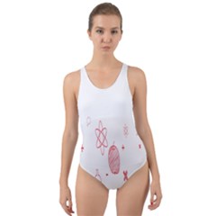 Formulas Laboratories Formulas Mathematics Chemistry Cut-Out Back One Piece Swimsuit