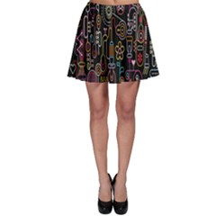 Features Illustration Skater Skirt