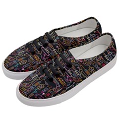 Features Illustration Women s Classic Low Top Sneakers by Mariart