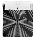 Gold Wave Seamless Pattern Black Hole Duvet Cover Double Side (Queen Size) View2