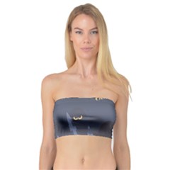 Ghost Halloween Eye Night Sinister Bandeau Top by Mariart