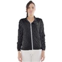 Gray Plaid Black Wind Breaker (Women) View1