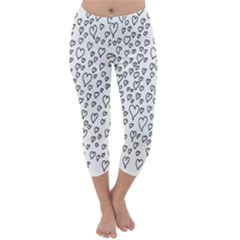 Heart Doddle Capri Winter Leggings 