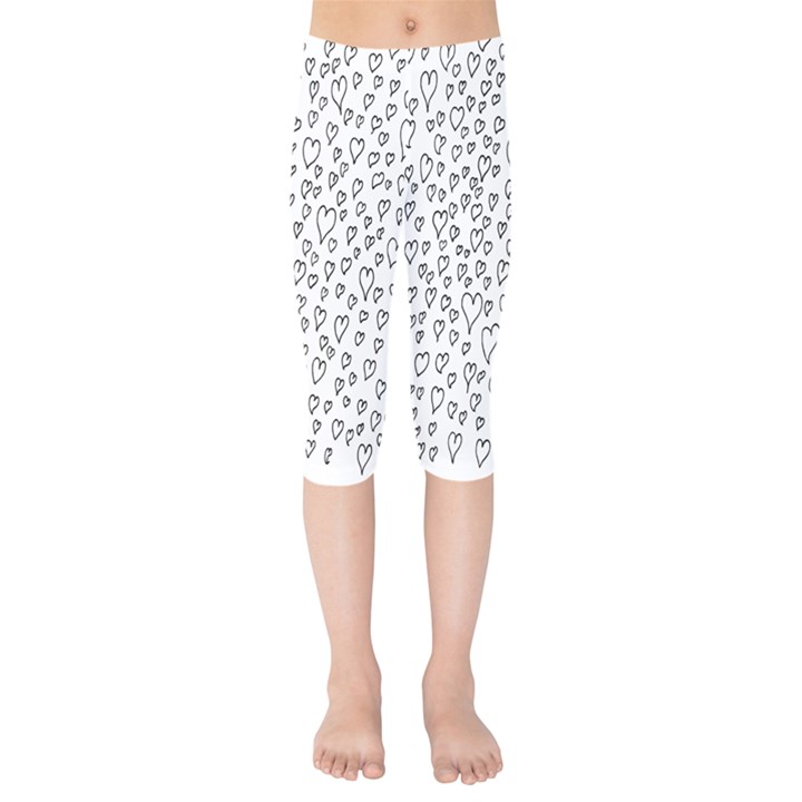 Heart Doddle Kids  Capri Leggings 