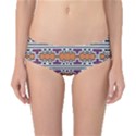 Purple and brown shapes                                  Classic Bikini Bottoms View1