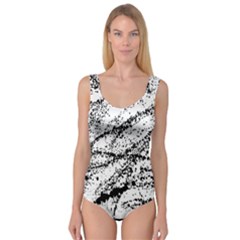 Ink Splatter Texture Princess Tank Leotard  by Mariart