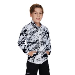 Ink Splatter Texture Wind Breaker (kids)