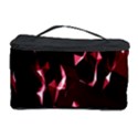 Lying Red Triangle Particles Dark Motion Cosmetic Storage Case View1