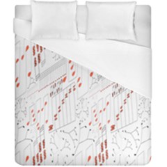 Musical Scales Note Duvet Cover (california King Size) by Mariart