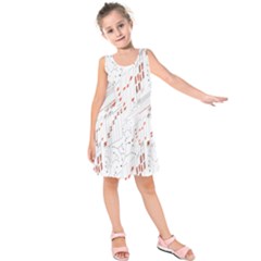 Musical Scales Note Kids  Sleeveless Dress