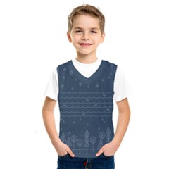 Rain Hill Tree Waves Sky Water Kids  Sportswear