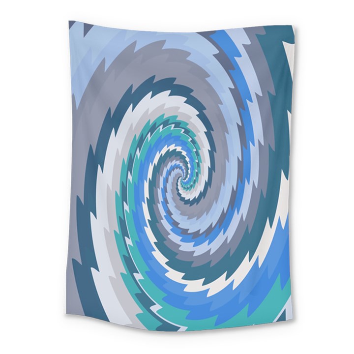 Psycho Hole Chevron Wave Seamless Medium Tapestry