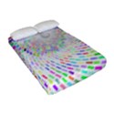 Prismatic Abstract Rainbow Fitted Sheet (Full/ Double Size) View2