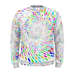 Prismatic Abstract Rainbow Men s Sweatshirt