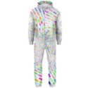 Prismatic Abstract Rainbow Hooded Jumpsuit (Men)  View1