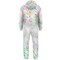 Prismatic Abstract Rainbow Hooded Jumpsuit (Men)  View2