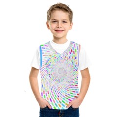 Prismatic Abstract Rainbow Kids  Sportswear