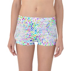 Prismatic Abstract Rainbow Boyleg Bikini Bottoms by Mariart