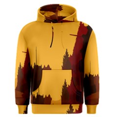 Road Trees Stop Light Richmond Ace Men s Pullover Hoodie by Mariart