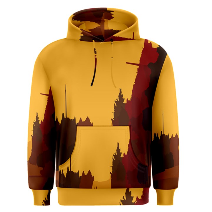 Road Trees Stop Light Richmond Ace Men s Pullover Hoodie