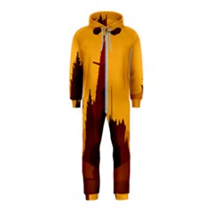 Road Trees Stop Light Richmond Ace Hooded Jumpsuit (kids)