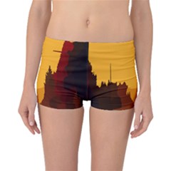 Road Trees Stop Light Richmond Ace Boyleg Bikini Bottoms by Mariart