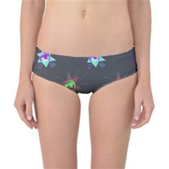 Random Doodle Pattern Star Classic Bikini Bottoms