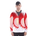 Rambutan Fruit Red Sweet Hooded Wind Breaker (Men) View1