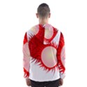 Rambutan Fruit Red Sweet Hooded Wind Breaker (Men) View2