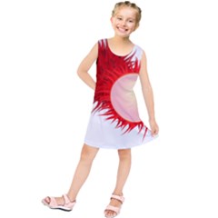 Rambutan Fruit Red Sweet Kids  Tunic Dress by Mariart