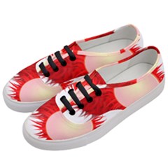 Rambutan Fruit Red Sweet Women s Classic Low Top Sneakers by Mariart