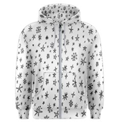 Star Doodle Men s Zipper Hoodie by Mariart