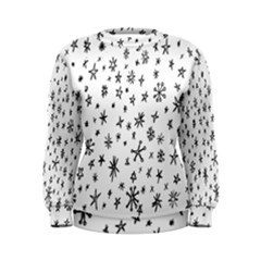 Star Doodle Women s Sweatshirt by Mariart