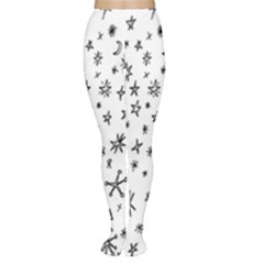 Star Doodle Women s Tights by Mariart