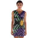 Secret Code Formula Sun Wrap Front Bodycon Dress View1