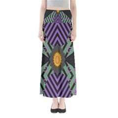 Secret Code Formula Sun Full Length Maxi Skirt