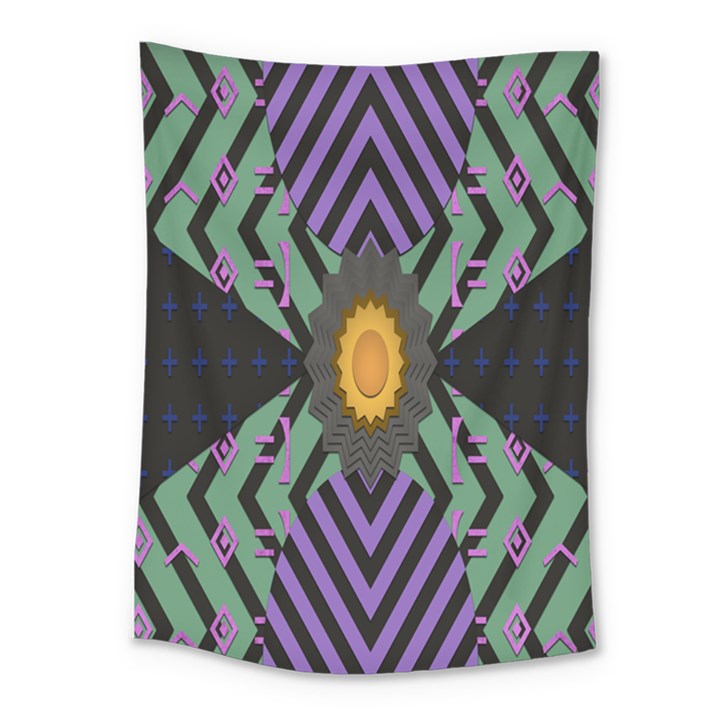 Secret Code Formula Sun Medium Tapestry