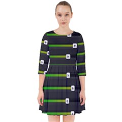 Stock Illustration Rendering Seven Volume Smock Dress