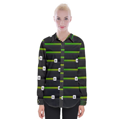 Stock Illustration Rendering Seven Volume Womens Long Sleeve Shirt by Mariart