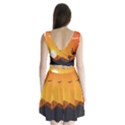 Sunset Natural Sky Split Back Mini Dress  View2