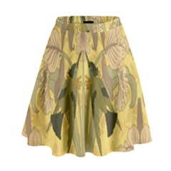 Art Nouveau High Waist Skirt by NouveauDesign