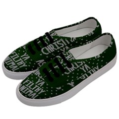 Ugly Christmas Sweater Men s Classic Low Top Sneakers by Valentinaart