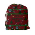 Ugly Christmas Sweater Drawstring Pouches (XXL) View2