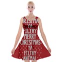 Ugly Christmas Sweater Velvet Skater Dress View1