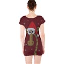 Christmas Giraffe  Short Sleeve Bodycon Dress View2