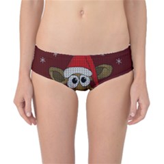 Christmas Giraffe  Classic Bikini Bottoms