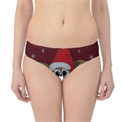 Christmas Giraffe  Hipster Bikini Bottoms