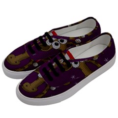 Christmas Giraffe  Men s Classic Low Top Sneakers by Valentinaart